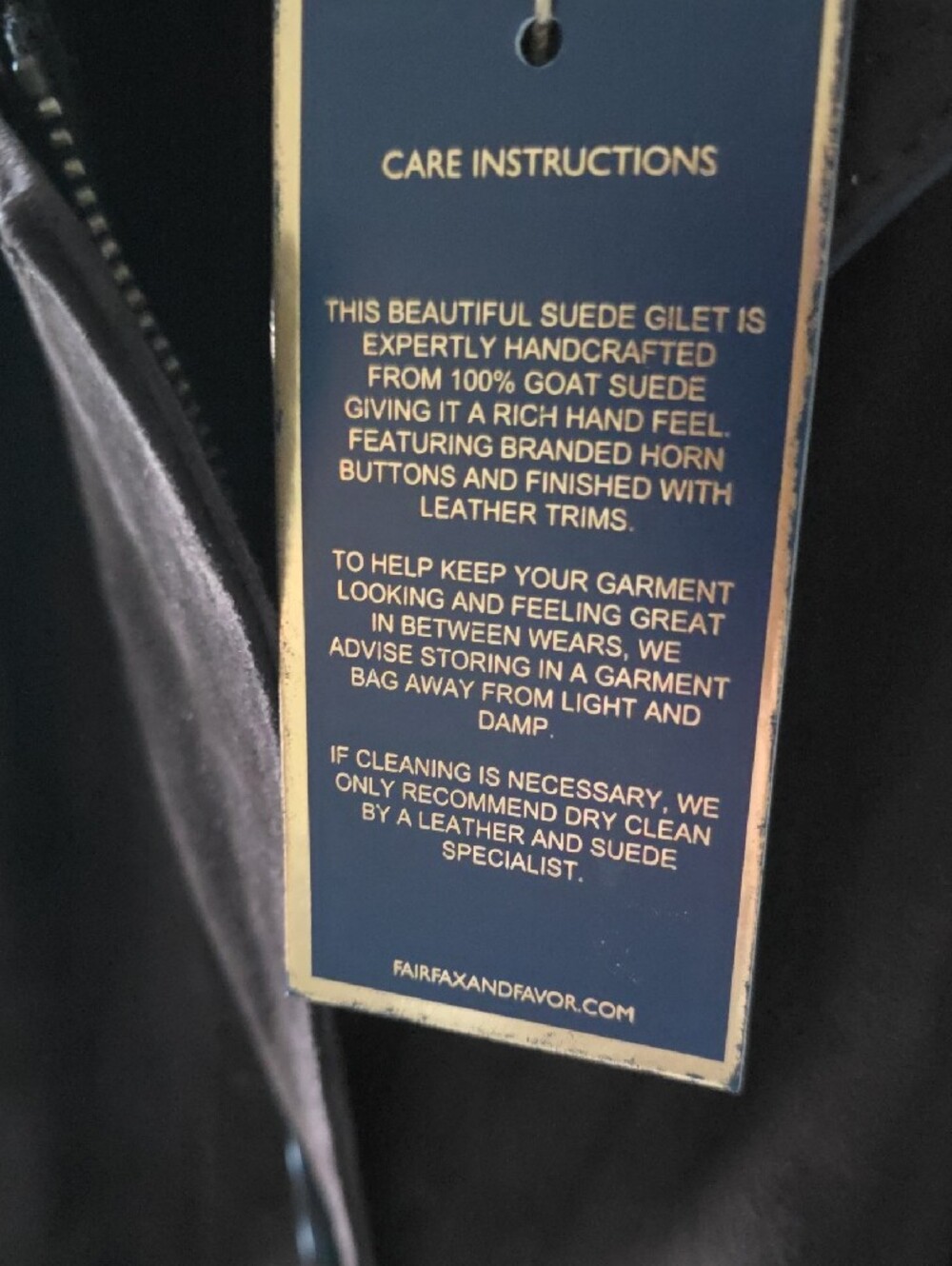 Fairfax And Favor -Dark Brown Suede Trench Jacket - Classic Women's Coat - Picture 12 of 13
